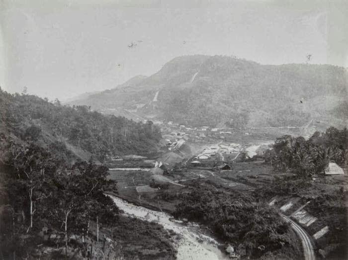 ombilin dari perbukitan 1880